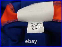 Nike New York Knicks Team Issued Blue Showtime Full-Zip Hoodie Jacket 2XL Tall