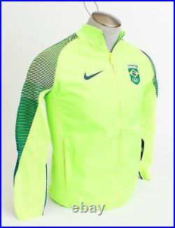 Nike NikeLab Volt Dynamic Reveal Team Brazil Rio Olympics 2016 Jacket Men's NWT