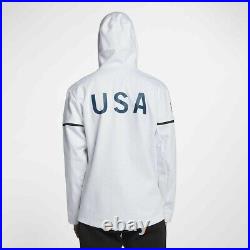 Nike OLYMPIC Team USA Tech Pack Windrunner Hoodie Jacket 909530-100 Men's 3XL