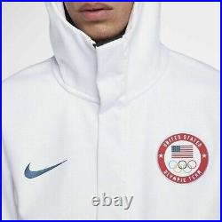 Nike OLYMPIC Team USA Tech Pack Windrunner Hoodie Jacket 909530-100 Men's 3XL