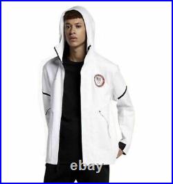 Nike OLYMPIC Team USA Tech Pack Windrunner Hoodie Jacket 909530-100 Men's 3XL