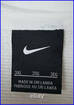 Nike Ohio State Buckeyes Team Issued Hoodie Jacket Cfp White Rare New (size 3xl)