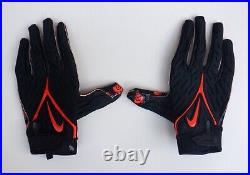 Nike Oklahoma State Cowboys Superbad Black Gloves Team Issue Receiver OSU 2XL