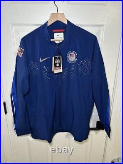 Nike Paris 2024 Team Issued USA Paralympic Podium Jacket Womens XL $400 NWT