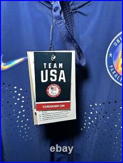 Nike Paris 2024 Team Issued USA Paralympic Podium Jacket Womens XL $400 NWT