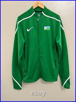 Nike Pro Elite DJIBOUTI Team-Issue Full-Zip Track Jacket Men's L 800553-377 NEW