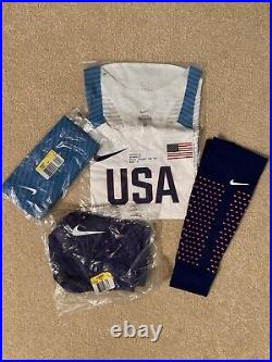 Nike Pro Elite Team USA Track Running Full Kit! Women's Size Small. All New