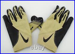 Nike Purdue Vapor Knit Football Gloves Men's XL NCAA Team Gold/Black