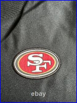 Nike SF 49ers Team Issued On Field Coaches Full Zip Jacket Authentic 2XL New