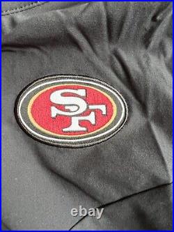 Nike SF 49ers Team Issued On Field Coaches Full Zip Jacket NWT Rare 2XL