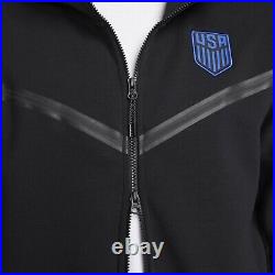 Nike Sportswear Tech Fleece Full Zip Hoodie Team USA Black DH4773-010 Men Sz XXL