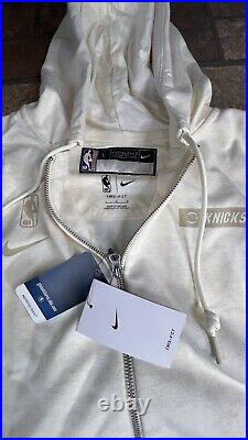 Nike Standard Issue Mens New York Knicks Team Issued Hoodie Full Zip (l)rare