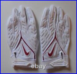 Nike Superbad 6.0 Football Gloves NCAA Men Team Arkansas Razorbacks XL