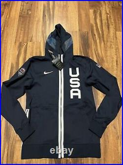 Nike Team USA Basketball Therma Flex Showtime Hoodie CD4880-451 Men's Size XXL