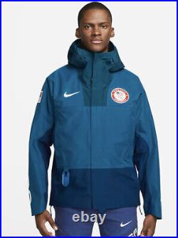 Nike Team USA Medal Stand Jacket Full ZIp ACG Storm-FIT Mens Size L DD8845-492