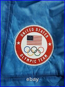 Nike Team USA Medal Stand Olympic Full-Zip Blue Jacket Men's Size XL