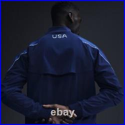 Nike Team USA'Olympic Podium Jacket' DZ3559 492 NWT sz Medium