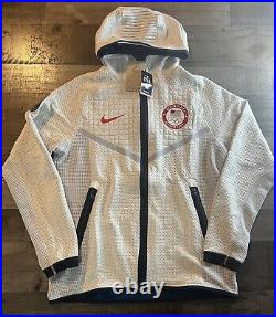 Nike Team USA Olympic Tech Pack Men's Full-Zip Hoodie Jacket Size Large