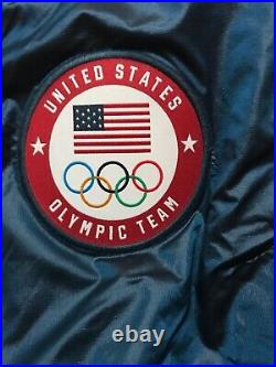 Nike Team USA Olympics Women's Full-Zip Midlayer Jacket Blue S 916683-474