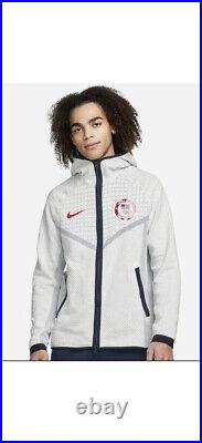 Nike Tech Pack Fleece Team USA Paralympic Full Zip Knit Jacket $175 DJ5245 121