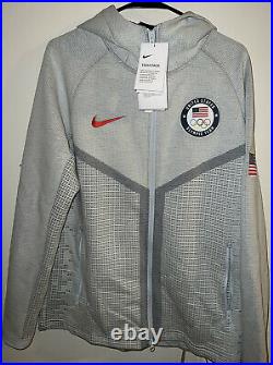 Nike Tech Pack Windrunner Team USA Olympic Jacket Hoodie CT2798-043 Size Medium