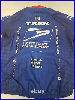 Nike US Postal Cycling Team LIGHTWEIGHT Jacket NEW WITH TAGS Mens XL ITALY made