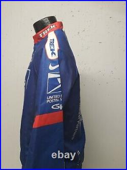 Nike US Postal Cycling Team LIGHTWEIGHT Jacket NEW WITH TAGS Mens XL ITALY made