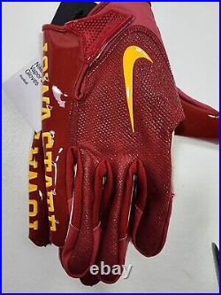 Nike Vapor Jet 7 Football Gloves Iowa State Cyclones Team Issued Mens Sz XL NWT