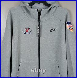 Nike Virginia Football Tech Fleece Hoodie Team-issued Grey Rare New (size 4xl)