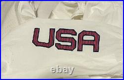 Nike Women's Team USA 2020 Summer Olympics Medal Stand Full-Zip Jacket White