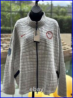 Nike Womens Therma Fit Olympic Team Tech Full Zip Jacket Dj5246-121 (xxl)