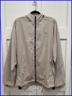 Nike x Patta Running Team Full-Zip Jacket Sandrift/Cream FJ3087-126 Size L