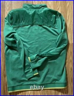Notre Dame Football Team Issued Under Armour Full Zip Jacket New Tags Large