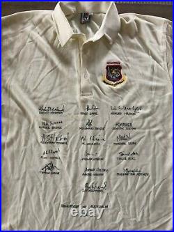 OFFICIAL Test Cricket Jumper SIGNED by the FULL 2003 Bangladesh Cricket Team
