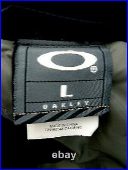 Oakley NFL Technical Outwear Thermolite Plus Samsung Event Team Black Full Zip L