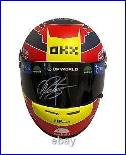 Oscar Piastri Signed McLaren Racing Team F1 Full Size Helmet 11 with COA