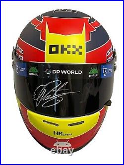 Oscar Piastri Signed McLaren Racing Team F1 Full Size Helmet 11 with COA