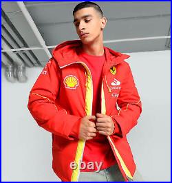 PUMA Scuderia Ferrari F1 Men's 2024 Team Pro Rain Jacket