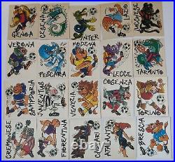 Panini Calciatori 1992 Full Set of Mascots & Teams Brand New