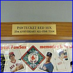 Pawtucket Red Sox 1997 PawSox All-Star Team Baseball Cards Full Sheet