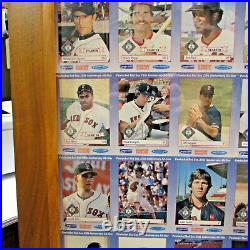 Pawtucket Red Sox 1997 PawSox All-Star Team Baseball Cards Full Sheet