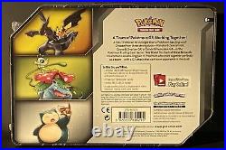 Pokemon Sun & Moon Team Up Pikachu & Zekrom GX Tag Team Tin Factory Sealed