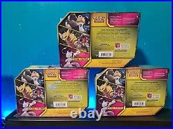 Pokemon TCG Mewtwo Lucario Garchomp GX Full Art Promo Tag Team Sealed Set Of 3