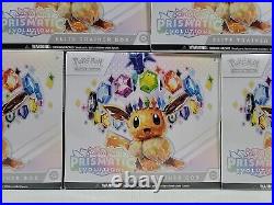 Pokemon TCG Sealed Scarlet & Violet Prismatic Evolutions Elite Trainer Box ETB