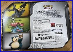 Pokémon TCG TAG Team Tin Booster Set (X3) Card Game New Sealed -Fast Shipping