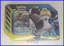 Pokemon TCG Tag Team Tin, Lucario & Melmetal GX NEWithSEALED