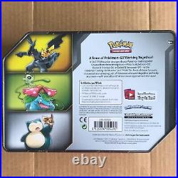 Pokemon Tag Team GX Tin Celebi & Venusaur SM167 Card, 4 Packs, Factory Sealed