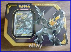 Pokemon Tag Team Tin Pikachu & Zekrom GX Alt Art SM168 Sun & Moon SEALED MINT