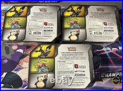 Pokémon Tag Team Tins Pikachu & Zekrom Eevee & Snorlax Celebi & Venusaur