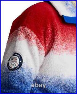 Polo Ralph Lauren Men Full Zip Team USA 2022 Olympic Tie Dye Fleece Jacket S XL